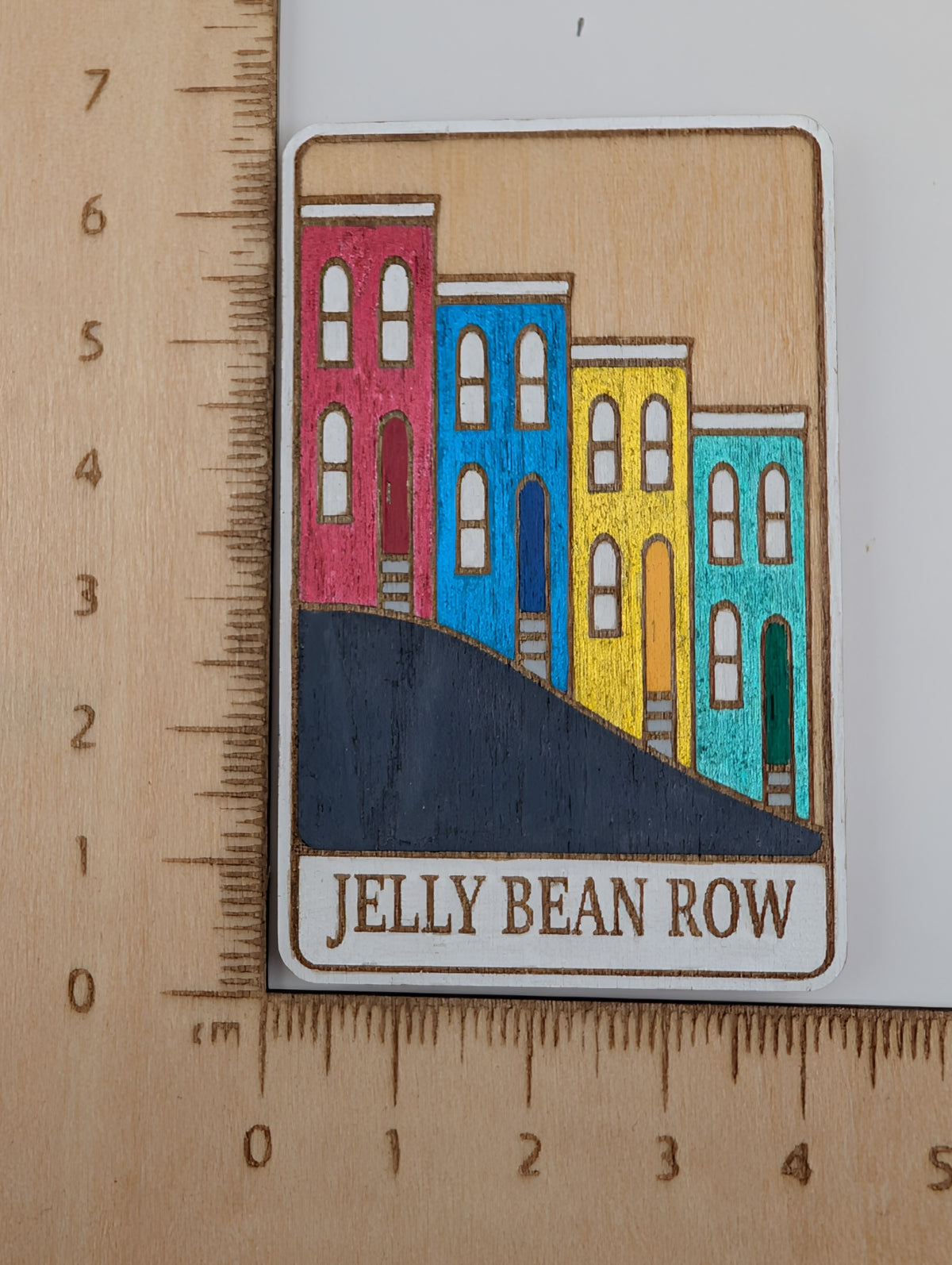 Jellybean Row Magnet