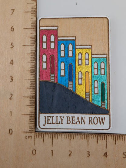 Jellybean Row Magnet