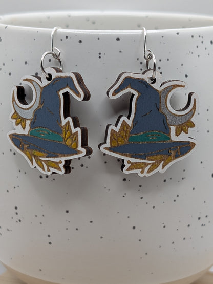 Witchy Moon Dangles