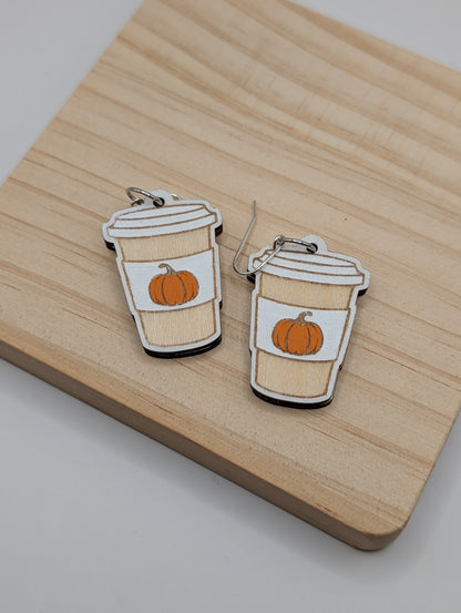 Boucles d'oreilles pendantes Épices d'automne
