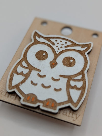Snowy Owl Pin