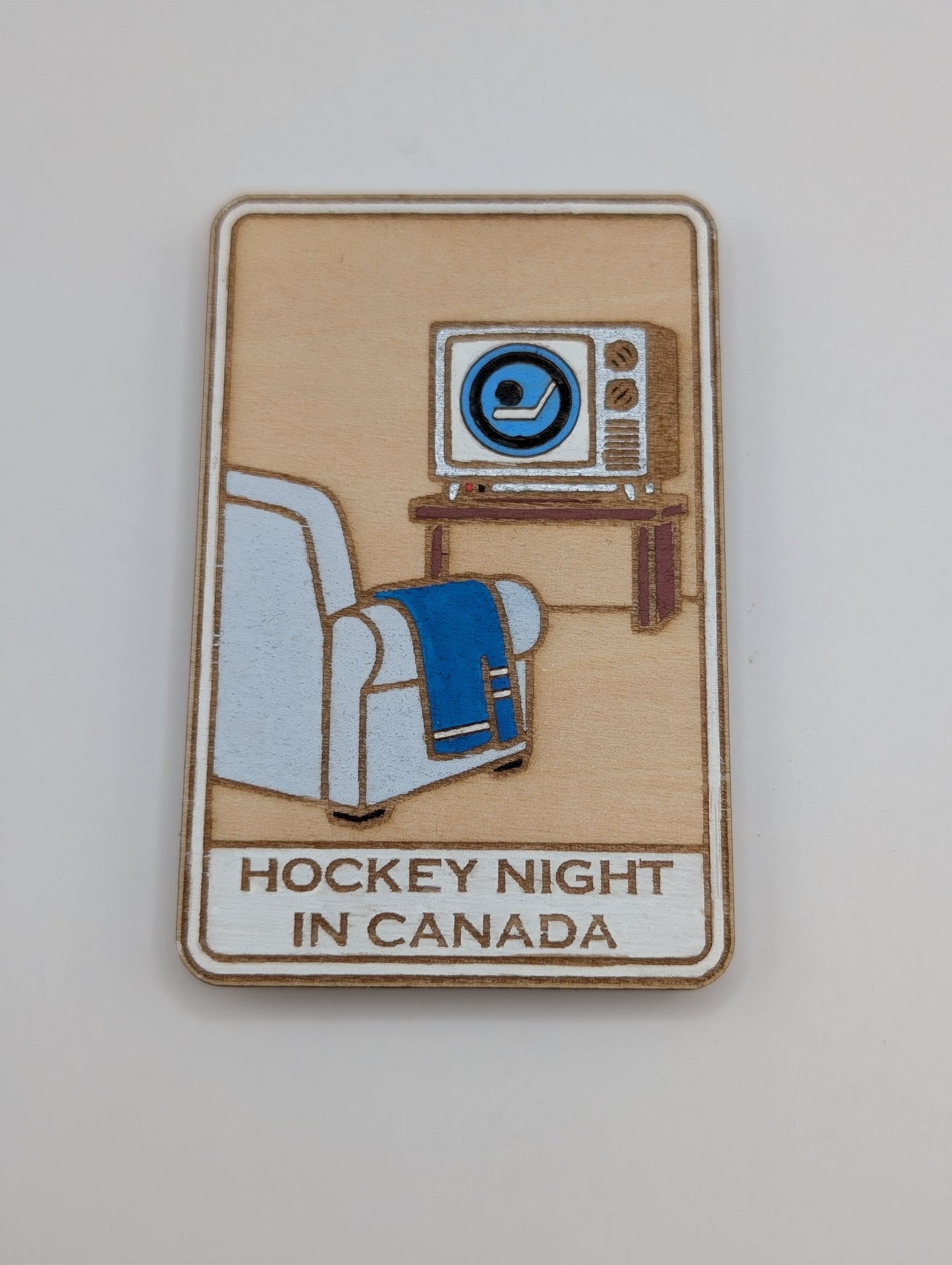 Aimant Vintage Hockey Night in Canada - 1952 - 1998