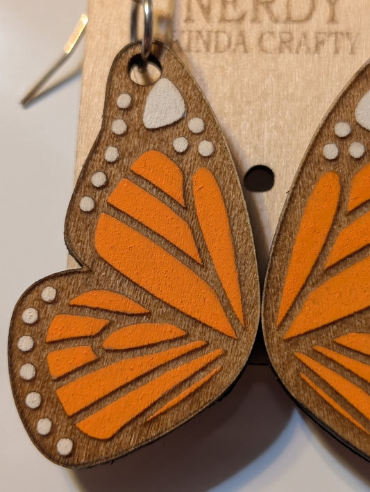 Monarch Butterfly Wing Dangles