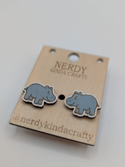 House Hippo Studs