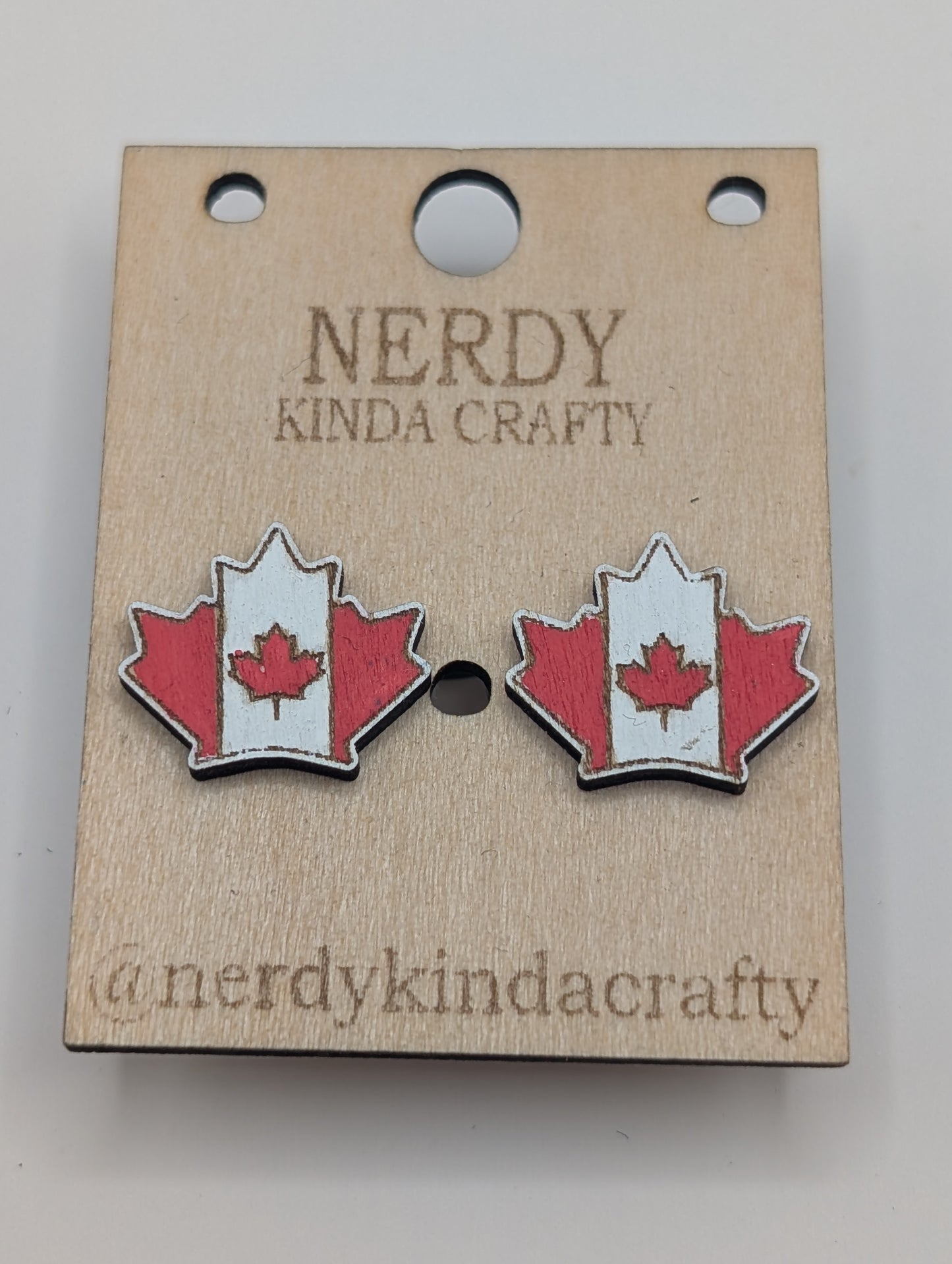 Canada Flag studs
