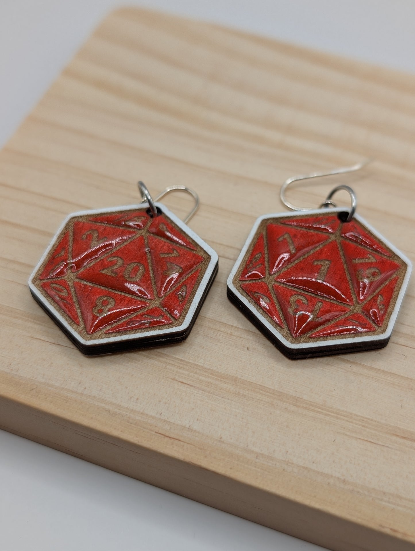 Pendentifs de dés D20
