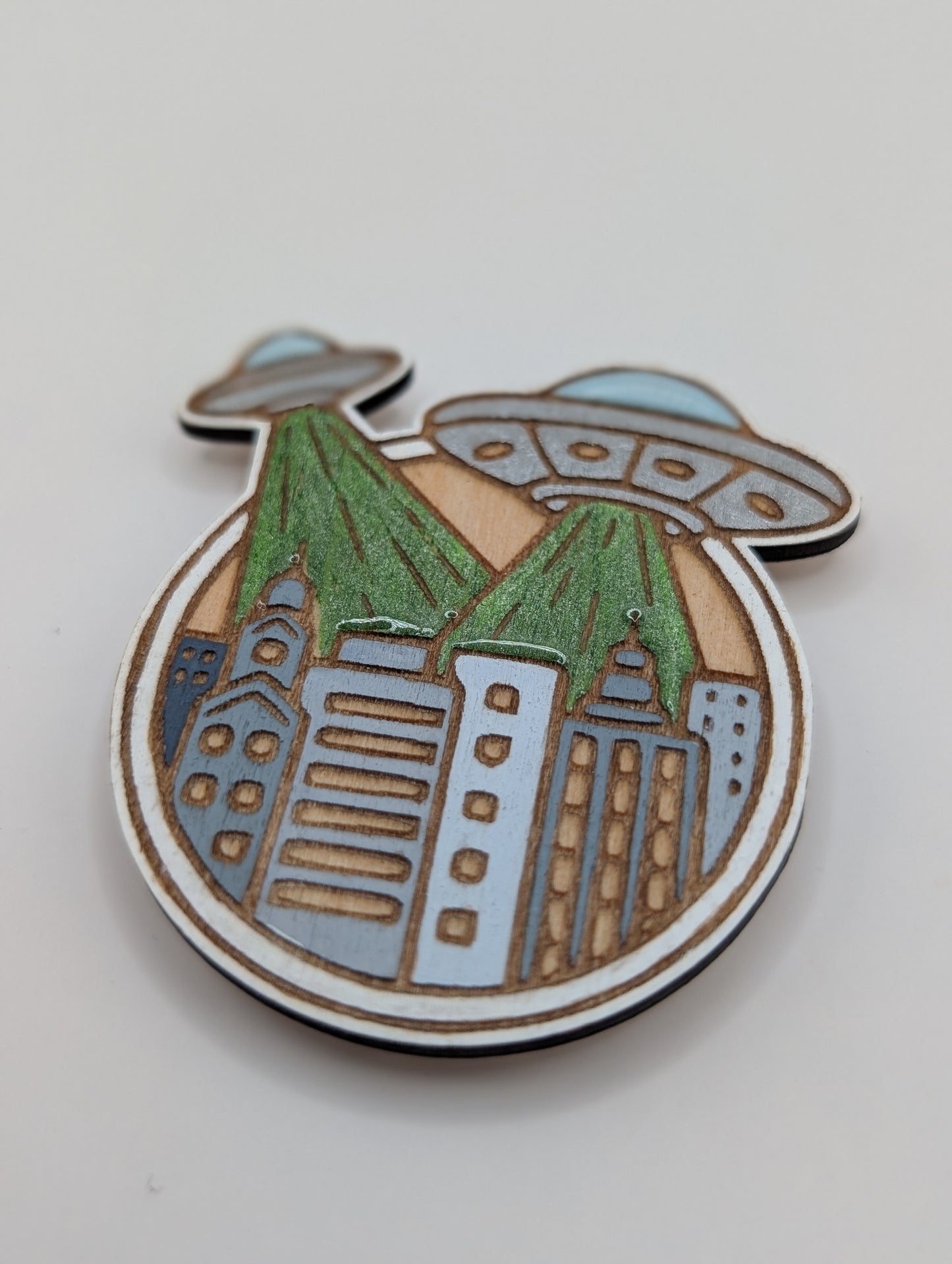 Alien Attack Magnet
