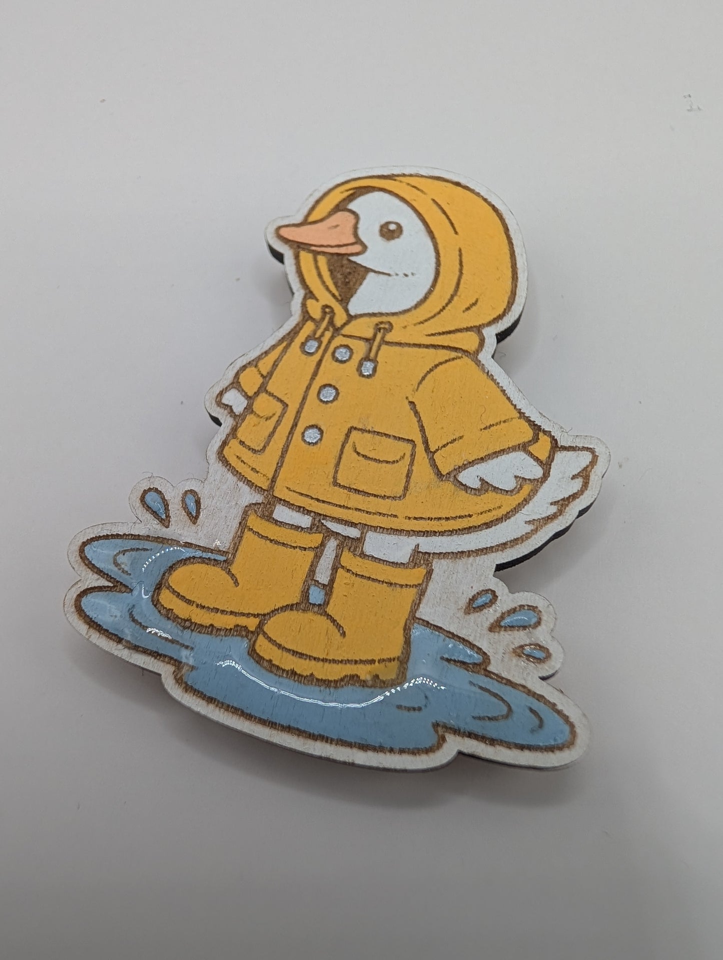 Raincoat Goose Magnet