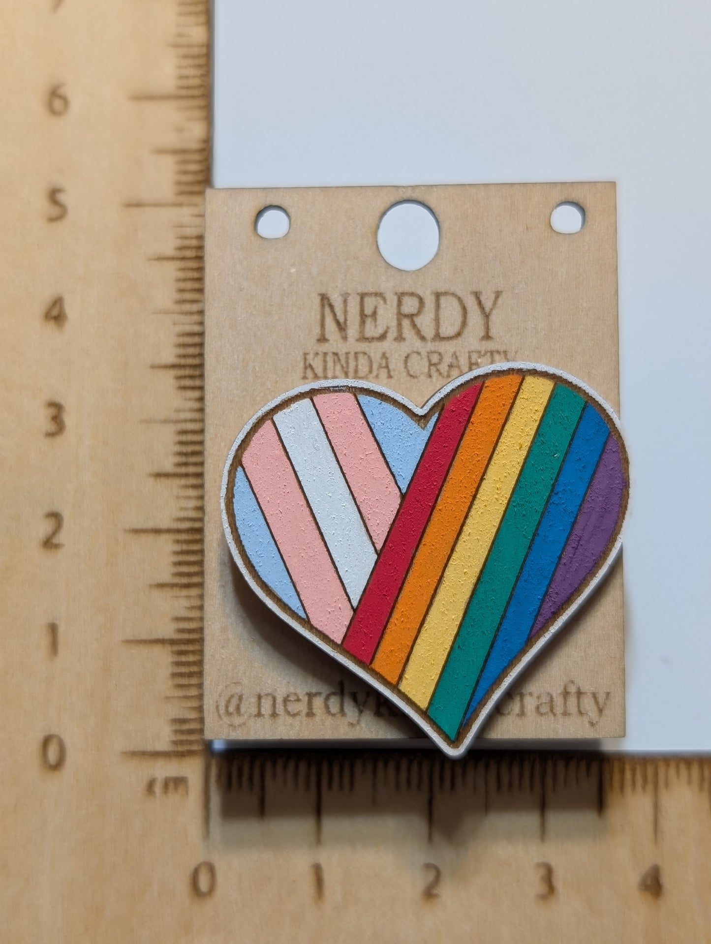 Pride Heart Pin