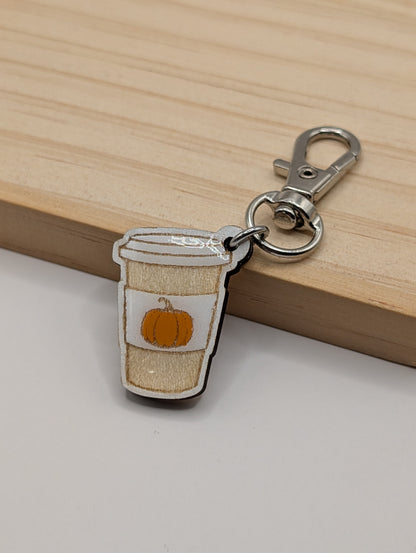 Pumpkin Spice Zipper Pull