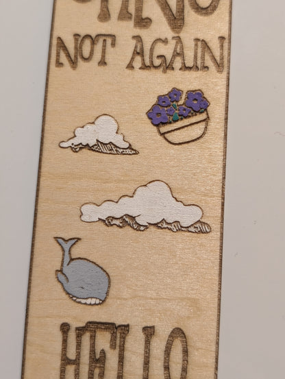 Oh No, Not Again Bookmark