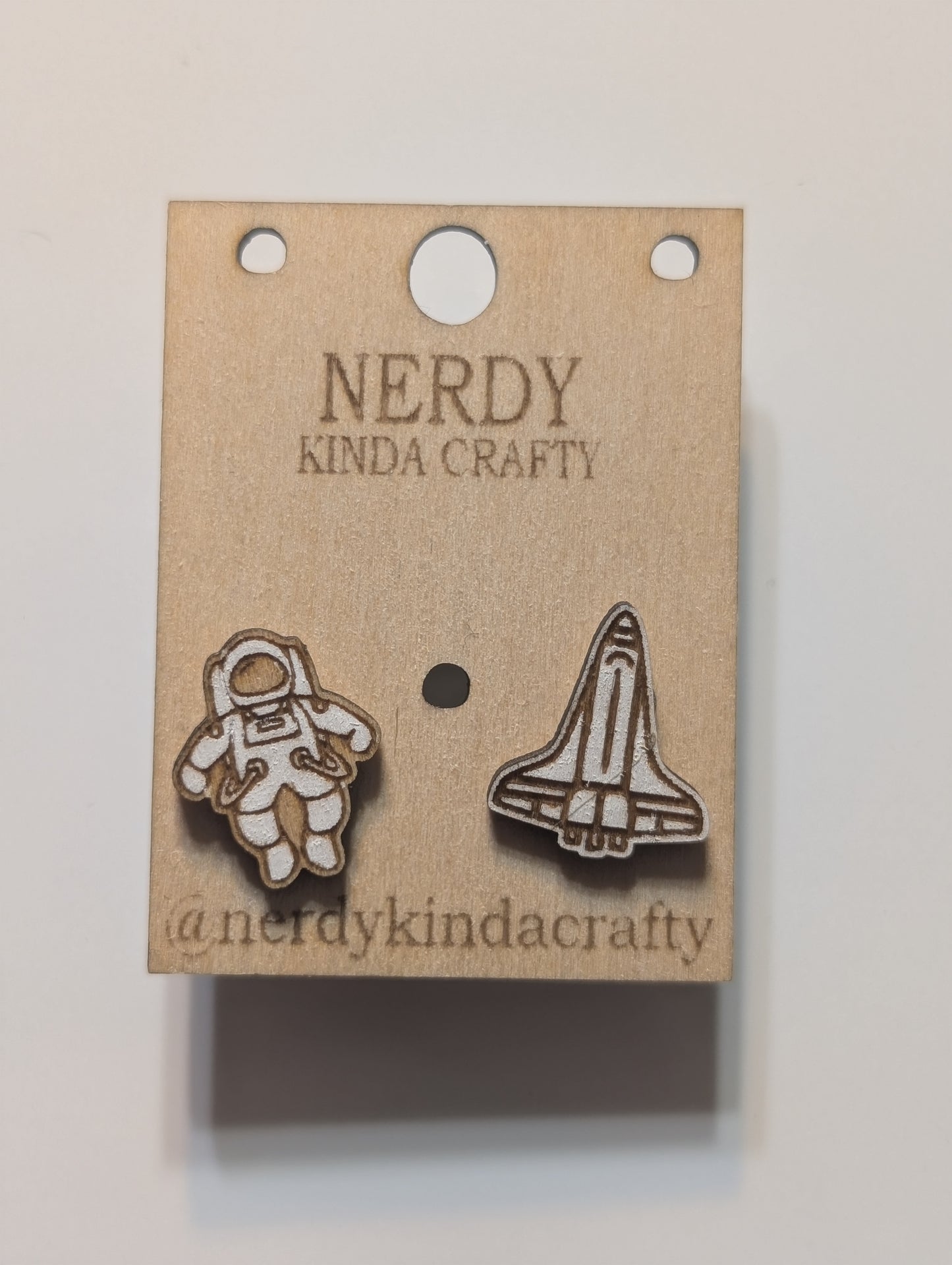 Astronaut and Shuttle Studs
