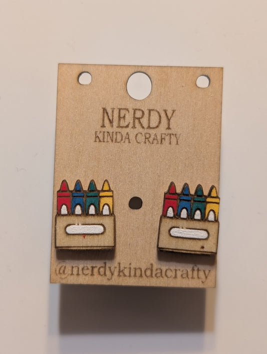 Crayon Studs