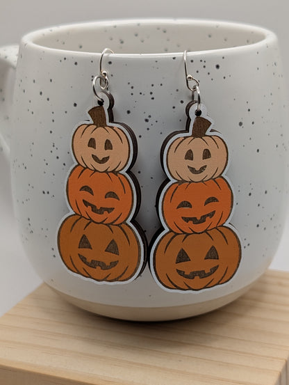 Jack O'Lantern Stack Dangles