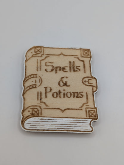 Spells and Potions Book Magnet
