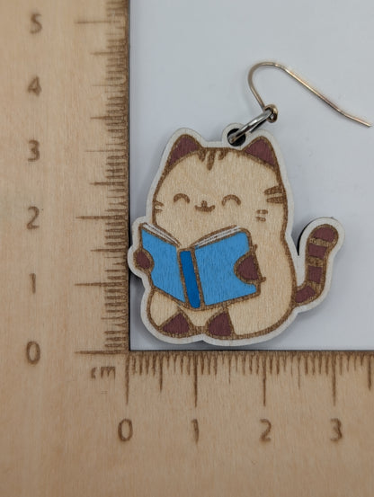 Neutral Cat Reading Dangles