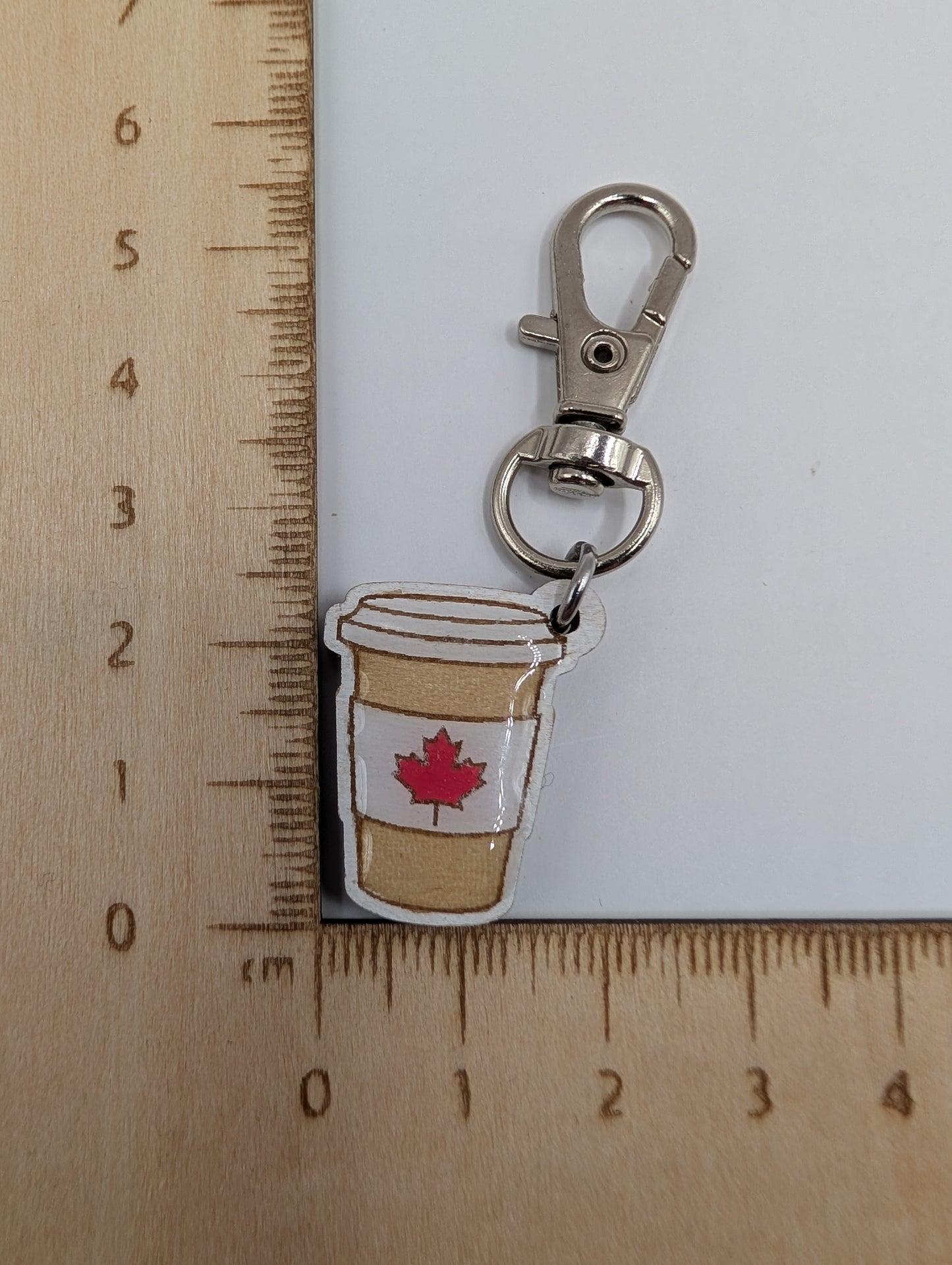 Canada Coffee Zipper Pull