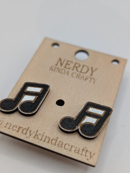 Music Note Studs