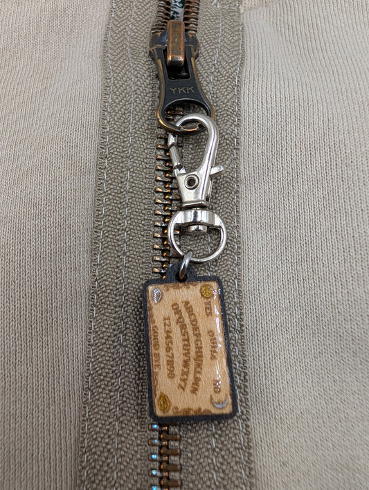 Ouija Zipper Pull